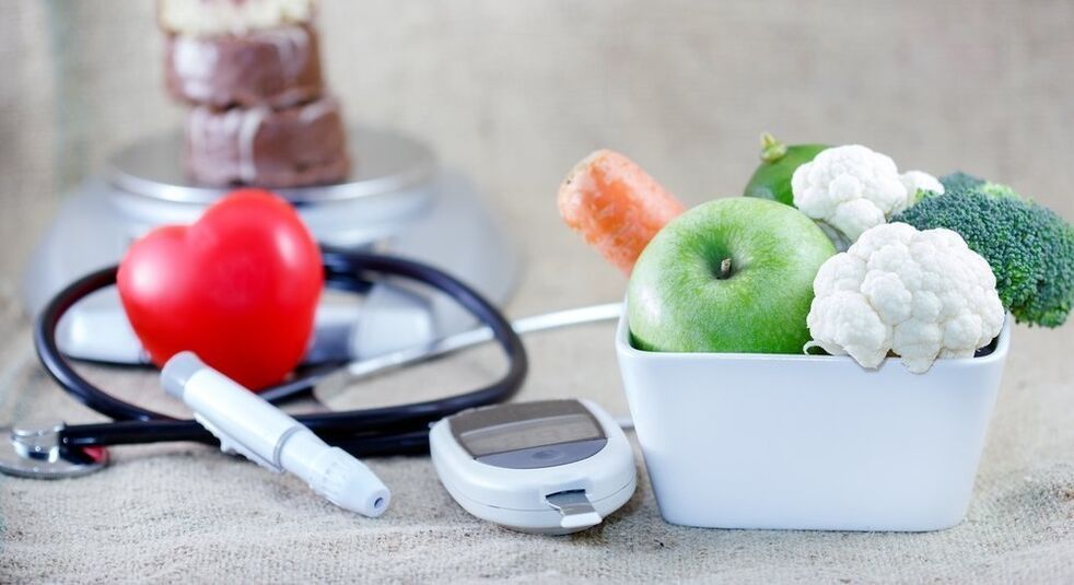 Patienten mit Diabetes sollten Desserts zugunsten von Gemüse und Obst aufgeben